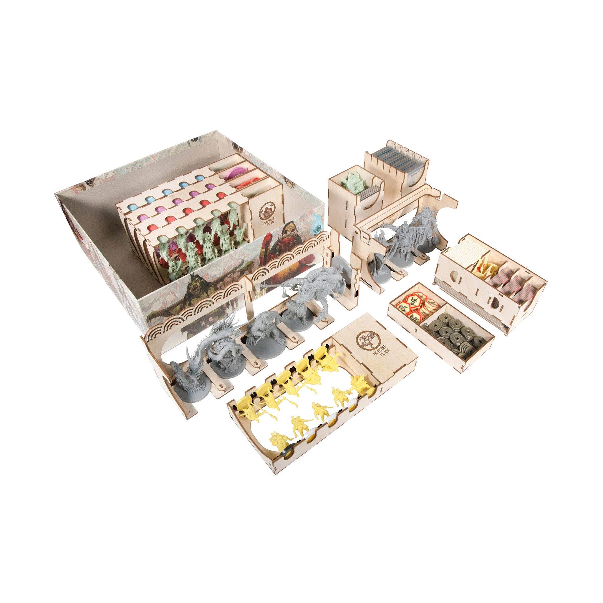 Rising Sun: Core Box Organizer – The Broken Token