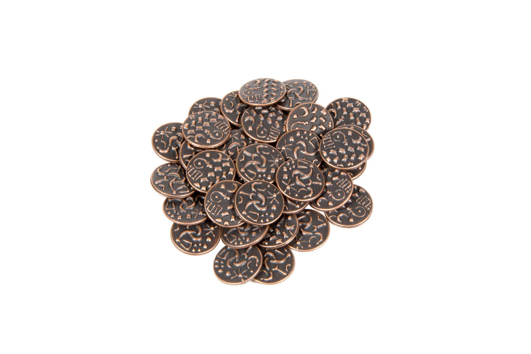 Celtic Themed Gaming Coins - Tiny 15mm (18-Pack)