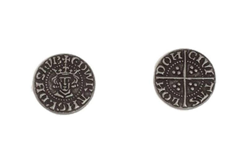 Early English Kings Themed Gaming Coins - Small 20mm (15-Pack)
