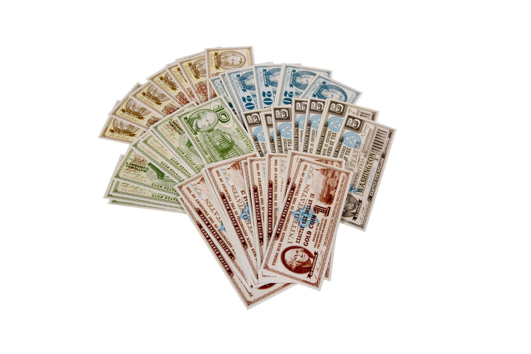 Paper Gaming Money - Presidents of the US