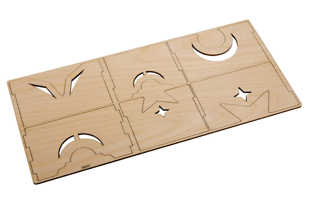Extra Dividers for Lords of Waterdeep Compatible Game Organizer 2018 (ORG077) (6)