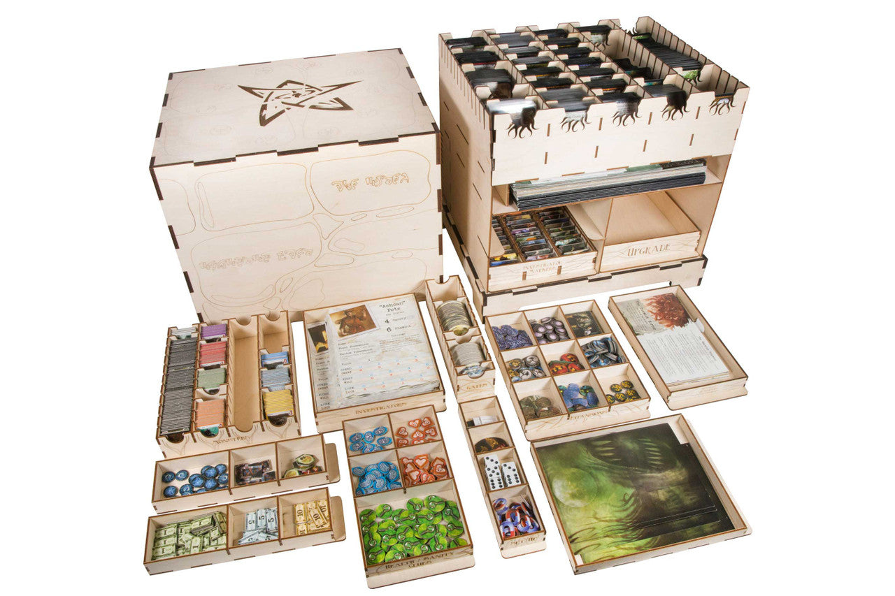 The Broken Token Game Organizer Compatible with Arkham Horror: The Card Game - Revised Core Set