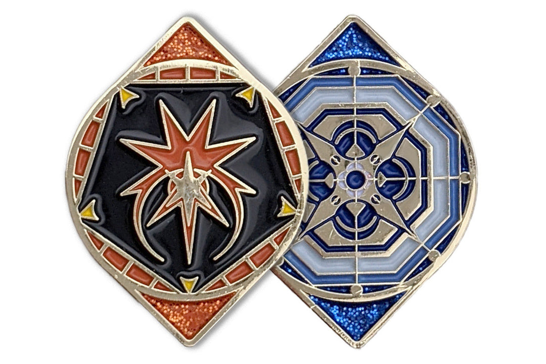 Rile & Resist Reversible Ward Enrage Metal Token (5)