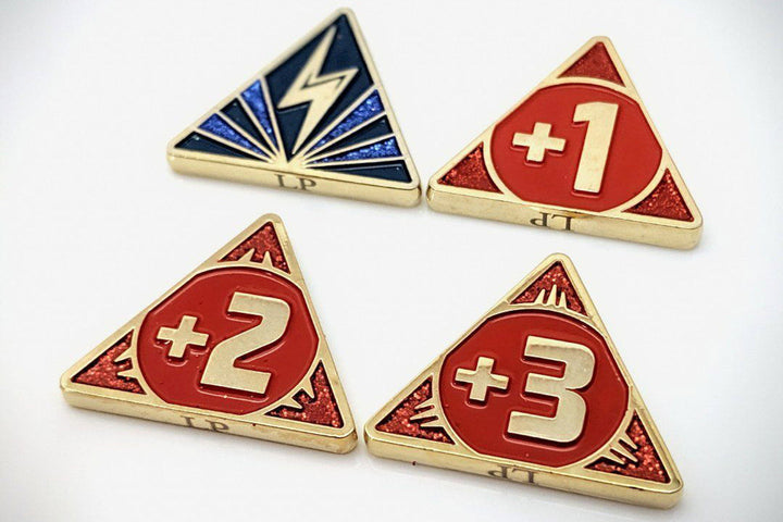 Radiant Strike Metal Stun + Power Tokens