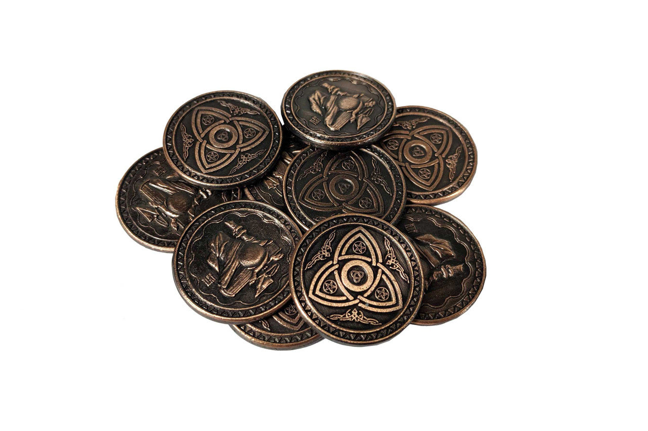 Fantasy Coins Magic Copper The Broken Token