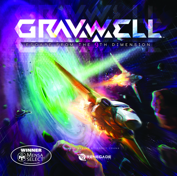 Gravwell Escape from the 9th Dimension Board Game Cover