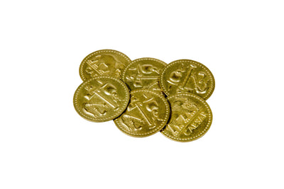 Roman Themed Gaming Coins - Jumbo 35mm (6-Pack)
