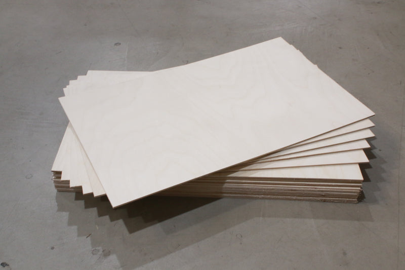 Baltic Birch Plywood, 1/8 (3mm), Grade B/BB, 12x20 – The Broken Token