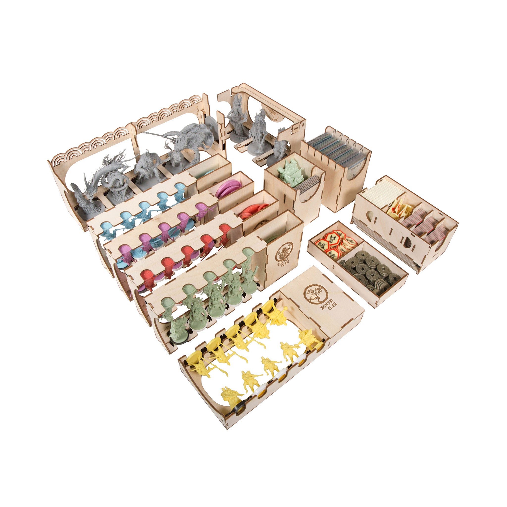 Rising Sun: Core Box Organizer – The Broken Token