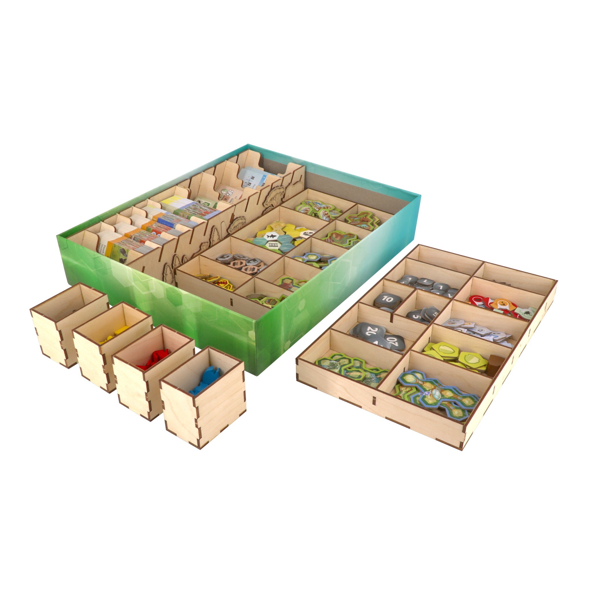 Game Insert Storage Ark Nova Board Game Storage Organizer with Inserts – The Broken Token
