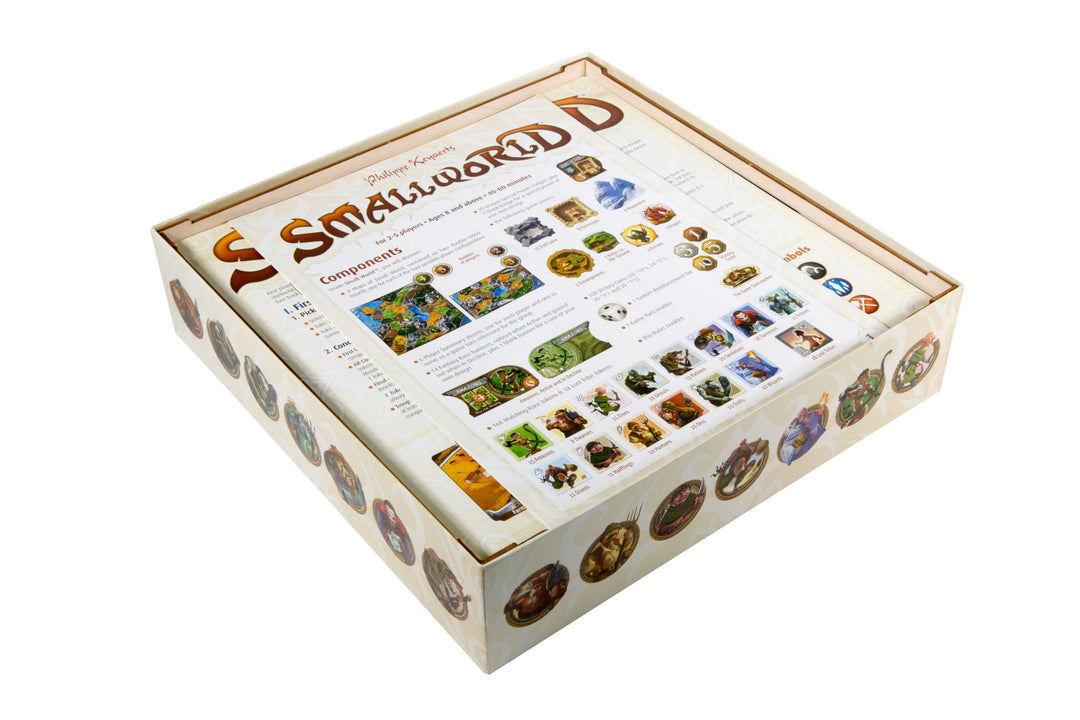 Small World Compatible Base Game Organizer