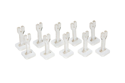 Flying Stands (10) w/ White Bases