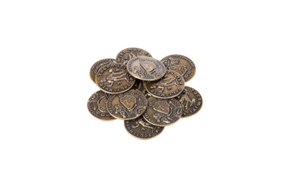 Roman Themed Gaming Coins - Medium 25mm (12-Pack)