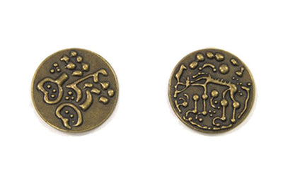 Celtic Themed Gaming Coins - Medium 25mm (12-Pack)
