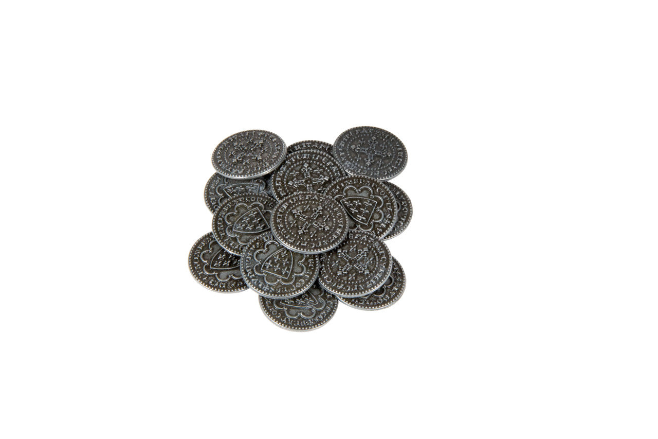 Middle Ages Themed Gaming Coins - Small 20mm (15-Pack) – The Broken Token