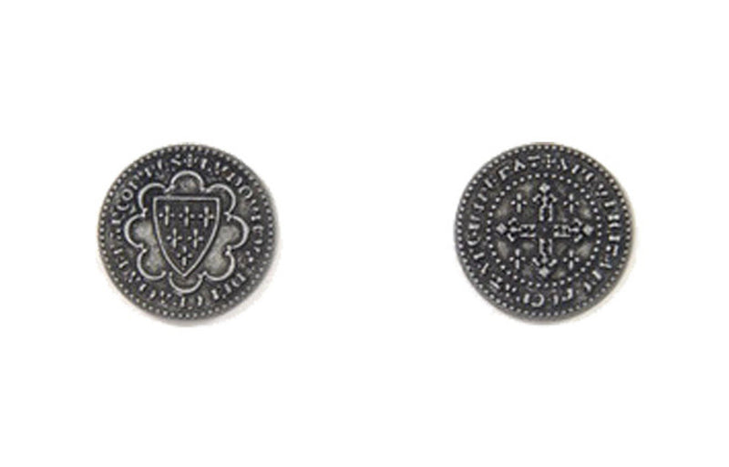 Middle Ages Themed Gaming Coins - Small 20mm (15-Pack)