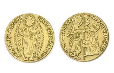 Renaissance Themed Gaming Coins - Jumbo 35mm (6-Pack)