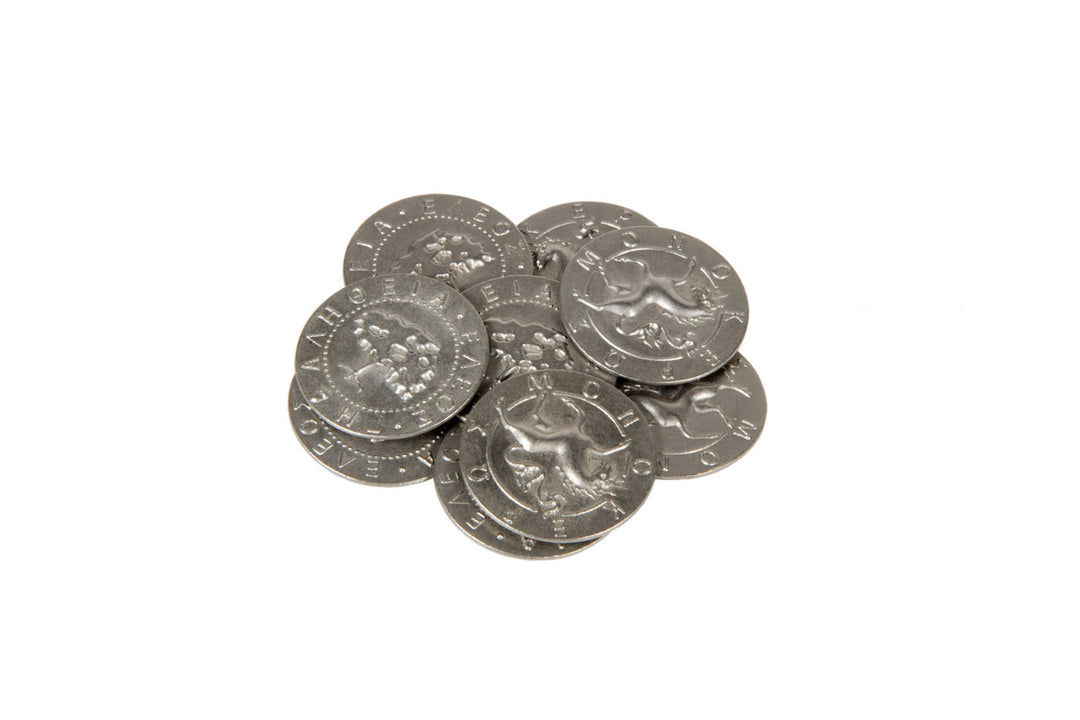Mythological Creatures Themed Gaming Coins - Large 30mm (9-Pack)
