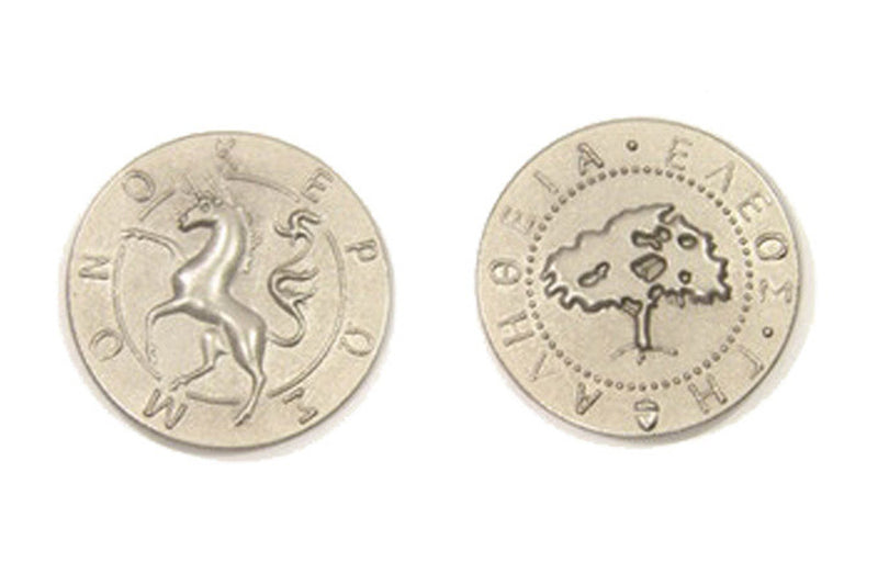 Mythological Creatures Themed Gaming Coins - Large 30mm (9-Pack)