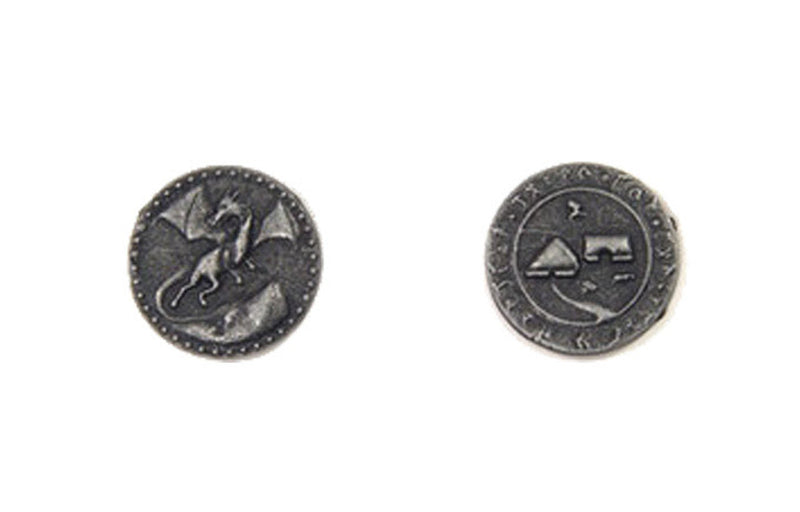 Dragons Themed Gaming Coins - Small 20mm (15-Pack)