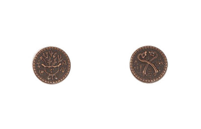 Chinese Themed Gaming Coins - Tiny 15mm (18-Pack)