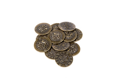 Chinese Themed Gaming Coins - Medium 25mm (12-Pack)