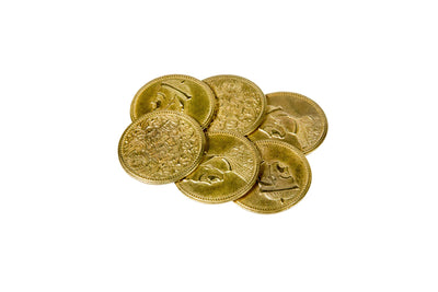 Chinese Themed Gaming Coins - Jumbo 35mm (6-Pack)