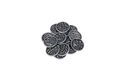 Mongol Themed Gaming Coins - Small 20mm (15-Pack)