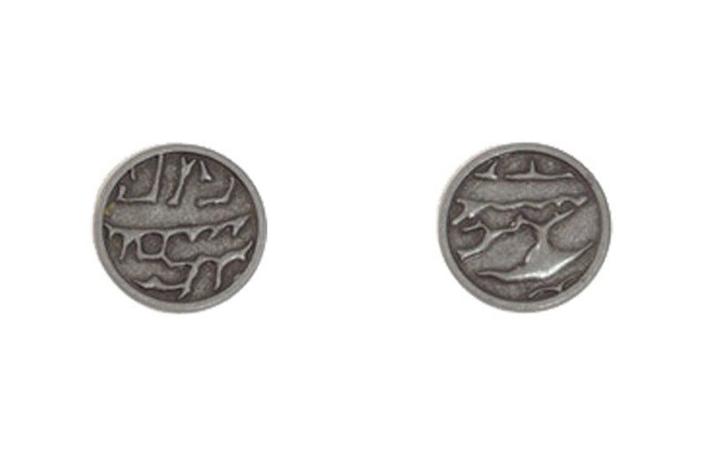 Mongol Themed Gaming Coins - Small 20mm (15-Pack)