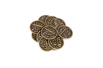 Mongol Themed Gaming Coins - Medium 25mm (12-Pack)