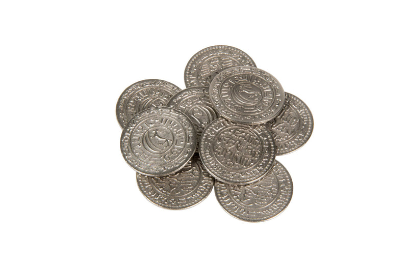 Mongol Themed Gaming Coins - Large 30mm (9-Pack)