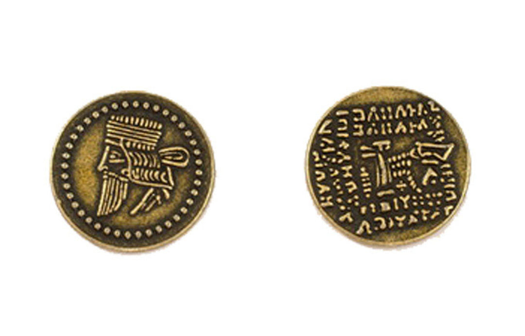 Persian & Asia Minor Themed Gaming Coins - Medium 25mm (12-Pack)