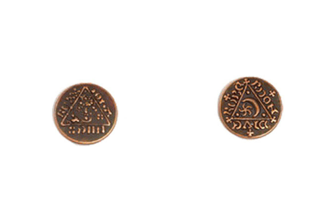 Early English Kings Themed Gaming Coins - Tiny 15mm (18-Pack)