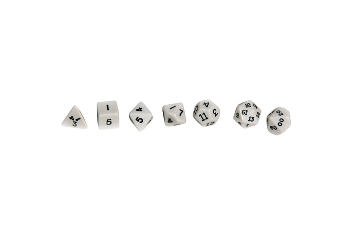 White Opaque Polyhedral Set