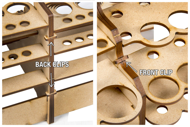 Modular Paint Rack - 26mm 90 Degree Angle