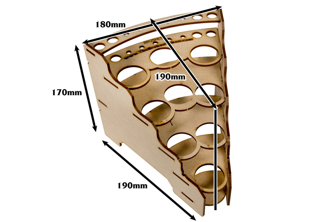 Modular Paint Rack - 35mm 45 Degree Angle