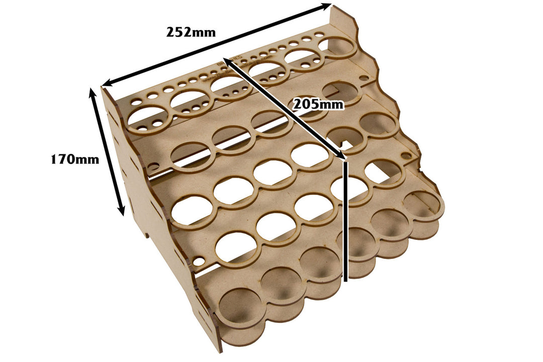 Modular Paint Rack - 35mm Straight