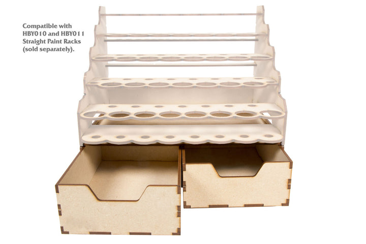 Modular Paint Rack - Drawer Double