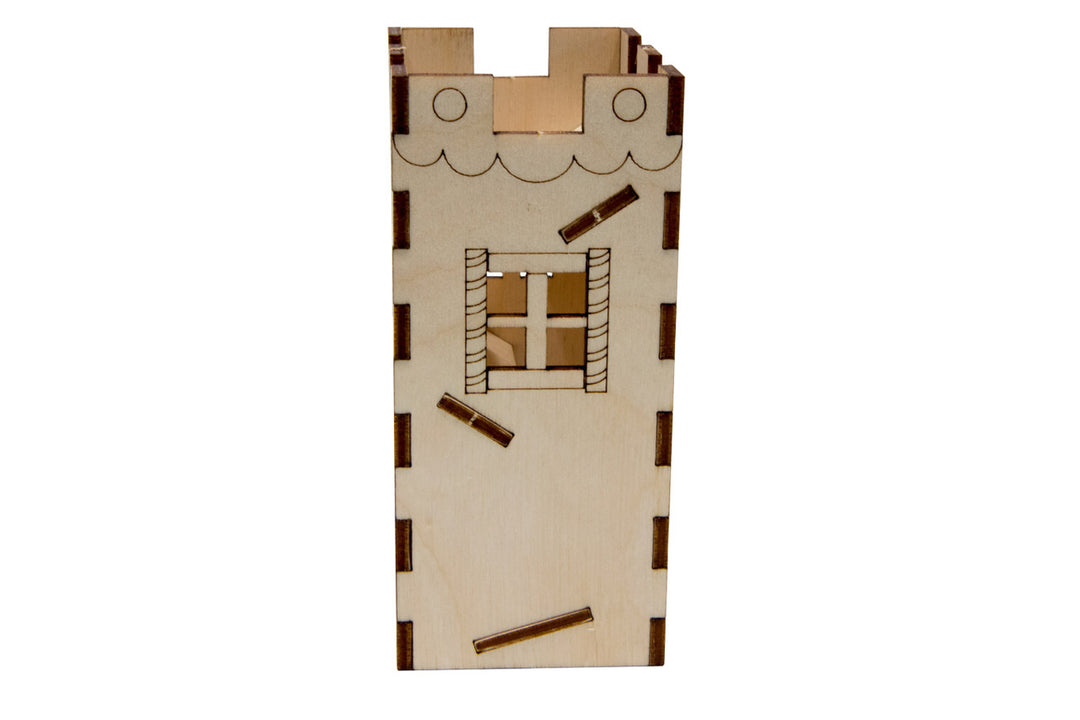 Holiday Dice Tower - Gingerbread