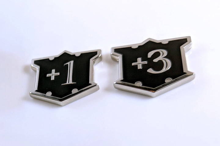 Loyal Shield Counters Metal Loyalty and Armor Token Set - Silver (5)