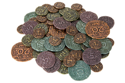 Board Game Currency - Metal Game Coins, Bars, & More – The Broken