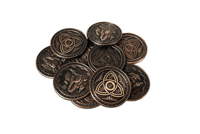 Board Game Currency - Metal Game Coins, Bars, & More – The Broken