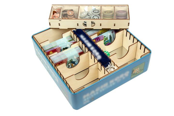 Machi Koro Deluxe Edition Compatible Game Organizer