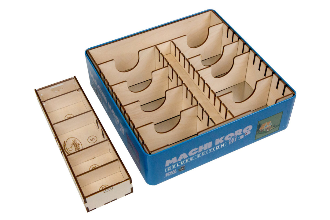 Machi Koro Deluxe Edition Compatible Game Organizer