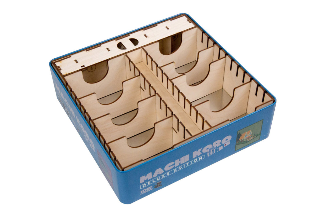 Machi Koro Deluxe Edition Compatible Game Organizer