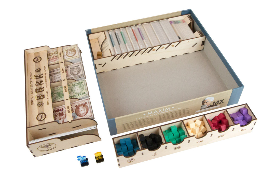 Tesla vs. Edison Compatible Game Organizer