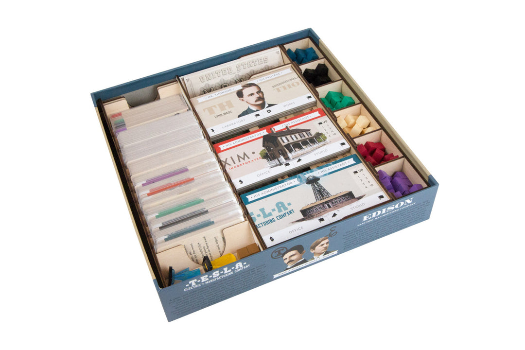 Tesla vs. Edison Compatible Game Organizer