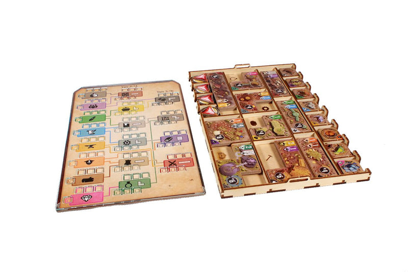 The Broken Token Game Organizer Compatible with Jaws of The Lion