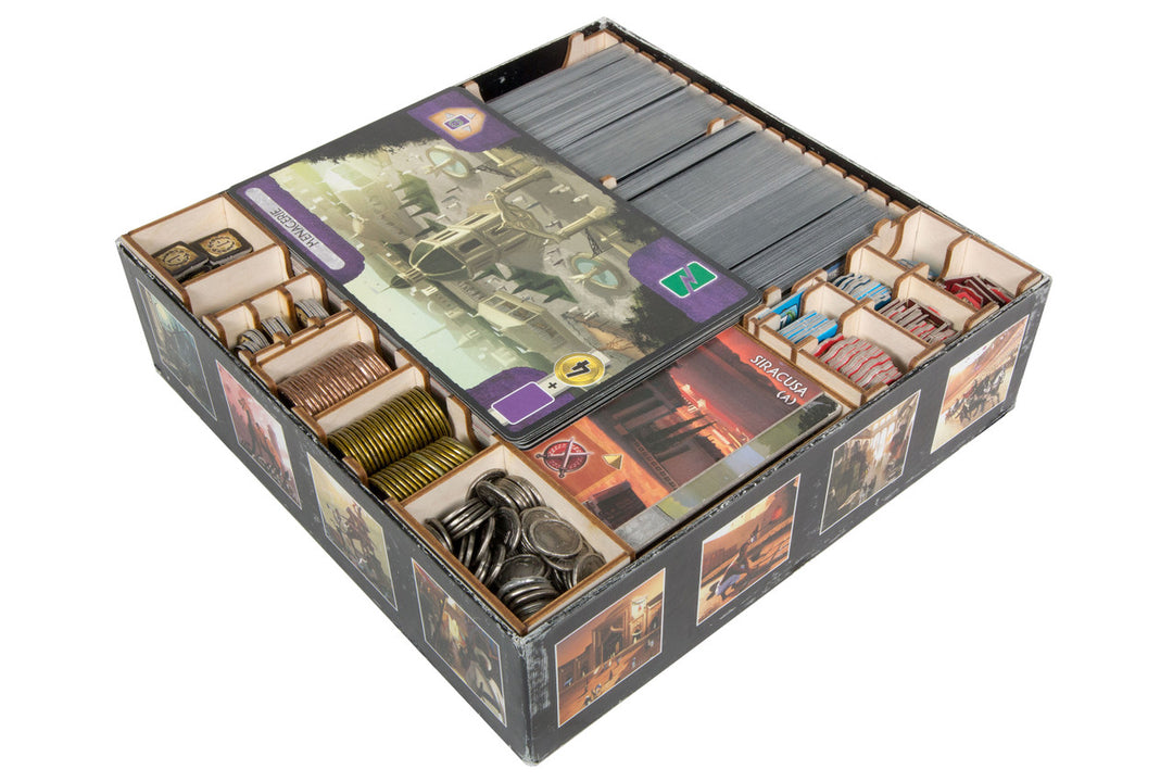 7 Wonders (1st Ed) Compatible Expansion Organizer