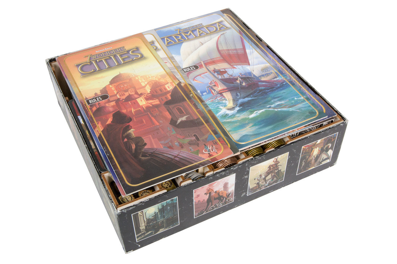 7 Wonders (1st Ed) Compatible Expansion Organizer – The Broken Token